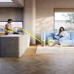 copy of Пречиствател на въздух Dyson Cool Formaldehyde™ TP09, 40W, 40 м2, 10 скорости, Осцилация, HEPA, MyDyson™,