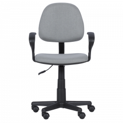 Детски стол Carmen 6012 T 3520028-4, До 70 кг, Газов механизъм, Полипропиленови колелца, Дамаска, Сив