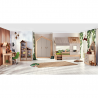 Трикрилен детски гардероб MY HOUSE