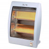 Elite QH-400 kvarcfűtő, 800 W, 2 fokozat, leeséskor kikapcsol, fogantyú, fehér