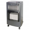 Elite EGERH-1219 Gas + Electric Heater, 4200W, 30 mbar, 3 settings, Infrared panels, G30/G31, Analyzer, Flame failure protection, Silver
