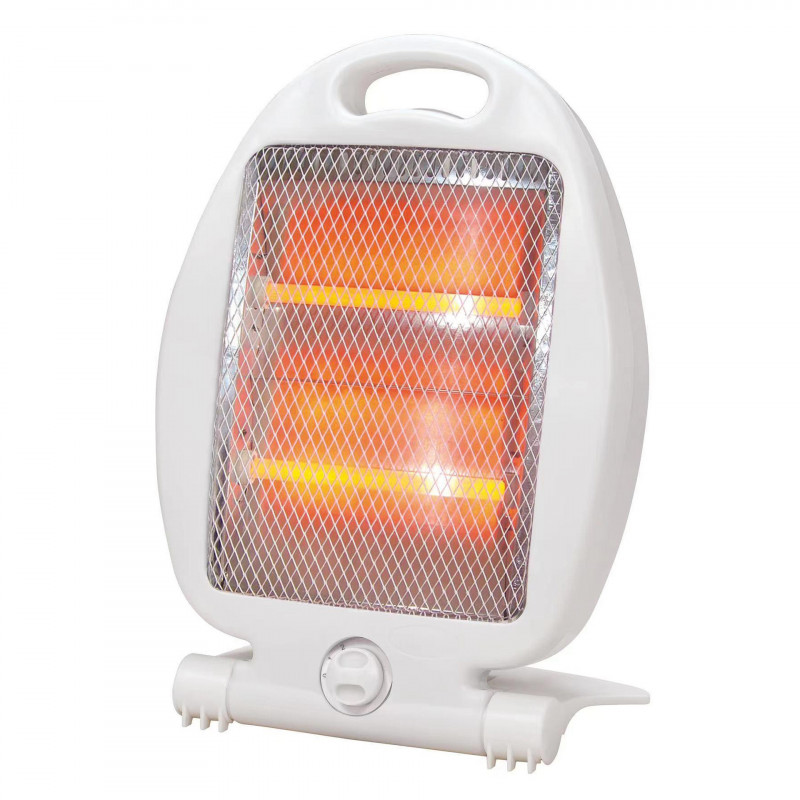 Lamarque LQH-3342 kvarcfűtésű kályha, 800 W, 12 m³, 2 fokozat, biztonsági védelem, fehér