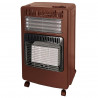Elite EGERH-1220 gáz- és elektromos fűtőtest, 4200 W, 30 mbar, 3 fokozat, infravörös fűtőlapok, G30/G31, elemző, lánghiány elleni védelem, barna