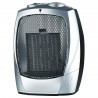Керамична печка с вентилатор Lamarque LCH-3327, 1500W, 2 степени, Защита от прегряване, Сребрист