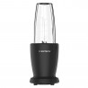 Блендер Crown CTB-1000, 300W, 4 остриета, 3 чаши с капаци - 300/480/540 мл, Pulse, Черен