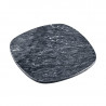 Tava de servire Kesper 38410, 25x25 cm, Patrata, Marmura naturala, Gri