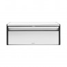 Second hand: Brabantia Fall Front Bread Box 107852, 18 L, 46.5 x 25 cm, Wall-mounted, Fingerprint-resistant, Stainless Steel/Matte