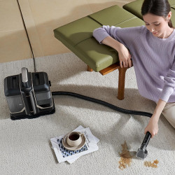 Second hand: Dreame N10 Carpet and Upholstery Cleaner, 450W, 12,000 Pa, 1.6/0.75 L, Hot Water Cleaning up to 60°C, Self-Cleaning, Black