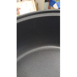 Second hand: Rosberg R51010B Electric Pizza Pan, 1500W, 32 cm, Temperature Control, Non-stick Coating, Gray