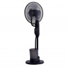 Second hand: Elite EFM-0357R Fan, 70W, 40 cm, 2.8 L, 3 speeds, 3 modes, 3 blades, Energy-saving, Water mist, Black