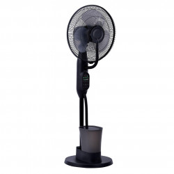 Second hand: Elite EFM-0357R Fan, 70W, 40 cm, 2.8 L, 3 speeds, 3 modes, 3 blades, Energy-saving, Water mist, Black