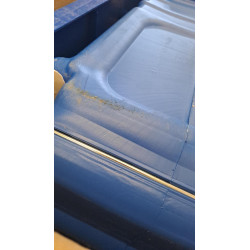 Second hand: Atlantic 1008727 Cooler with Shelves, 45 L, Cooling: Passive, 4 Cup Holders, Blue
