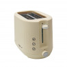 Prajitor de paine Oliver Voltz Nice OV51440PR, 700 W, 2 felii, 7 trepte de prajire, Crem