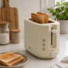 Oliver Voltz Nice OV51440PR Toaster, 700 W, 2-slice, 7 settings, Cream