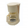 Oliver Voltz Nice OV51170PR Coffee Maker, 750 W, 1.5 L – 12 cups, Keep-Warm Function, Cream