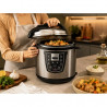 Oliver Voltz OV51985K6 nyomás alatti multicooker, 1000 W, 6 l, 90 kPa, LED-kijelző, 8 program, rozsdamentes acél