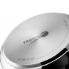 Тенджера под налягане Fagor Dual Xpress 6L, 30-90 kPa, 22 см, 5 защити, 3-слойно дъно, Неръждаема стомана 18/10, Индукция, Сребрист