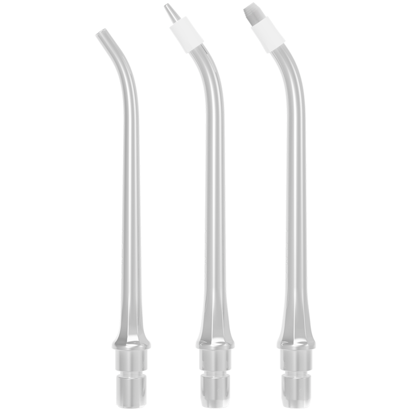 Set of 3 Replacement Nozzles for the AENO ADIN2 Oral Irrigator, 3 Included, Accessories, Clear