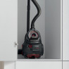 Bosch BGS21POW2 ProPower Series 4 Bagless Vacuum Cleaner, 750 W, 2 L, Power AirCycle, HEPA Filter, 78 dB, Black/Red