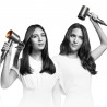 Сешоар Dyson Supersonic HD07 Pbu/Rco 113277-01, 1600W, 3 скорости, 4 температури, Cool shot, 110 000 об/мин, Йонизация, Аксесоари, Син/Меден