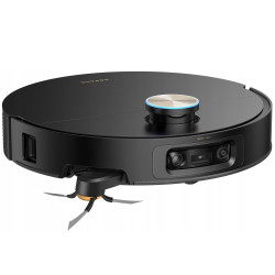 Dreame X60 Ultra Complete RLX87DE-BL Robot Vacuum Cleaner, 180 min, 0.2 L, AI Cameras, VersaLift, Automatic Docking Station, Voice Commands, Black