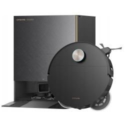 Dreame X60 Ultra Complete RLX87DE-BL robotporszívó, 180 perc, 0,2 l, AI-kamerák, VersaLift, automatikus töltőállomás, hangvezérlés, fekete