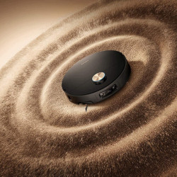 Dreame X60 Ultra Complete RLX87DE-BL Robot Vacuum Cleaner, 180 min, 0.2 L, AI Cameras, VersaLift, Automatic Docking Station, Voice Commands, Black