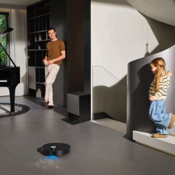Dreame X60 Ultra Complete RLX87DE-BL robotporszívó, 180 perc, 0,2 l, AI-kamerák, VersaLift, automatikus töltőállomás, hangvezérlés, fekete