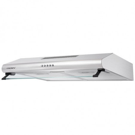 Crown HCX 621 IX páraelszívó, D osztály, 130 W, 500 m³/h, 3 sebességfokozat, 72 dB, LED-világítás, mosható alumínium szűrő, rozsdamentes acél