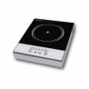 Elite EFP-1295TU Single Infrared Hot Plate, 2200 W, 20 cm, Timer, Glass-Ceramic, Stainless Steel