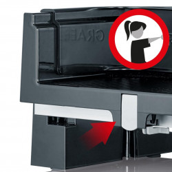 Graef SKS100 Sausage Slicer, 170 W, 170 mm Blade, Stainless Steel, Child Lock, Black