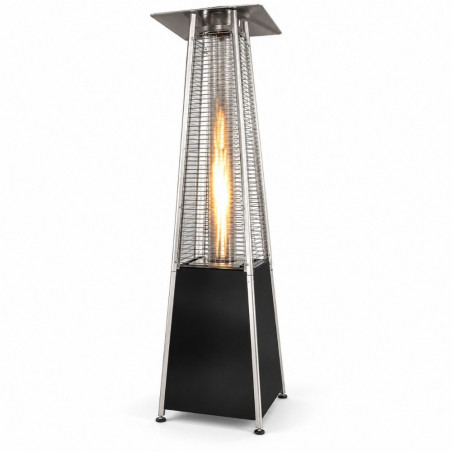 Газов отоплител Elite ODRGH-1376BL, 13kW, Стомана с прахово покритие, Защитна мрежа, Черен