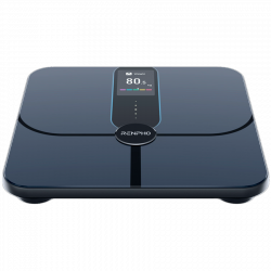 Smart cantar RENPHO Smart WiFi, Pana la 180 kg, 13 parametri, Recunoasterea utilizatorului, Sincronizare cu aplicatii mobile, Analiza prin bioimpedanta, USB-C, Albastru inchis