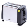 Тостер за хляб Rosberg R51440AS, 750W, 2 филии, Инокс/черен