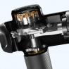 Pistol de masaj RENPHO Power+, 15 W, 150 min, 6 viteze, 1850-2600 rpm, 4 niveluri de racire/incalzire, Timer, Ecran tactil, Bluetooth, Negru
