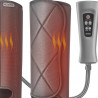 Aparat de masaj cu compresie pentru picioare RENPHO Foot & Calf Air Massager, 24 W, Incalzire, 3 niveluri, Moduri de masaj, memorie, Indicator de incalzire, Protectii, Gri