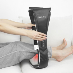 RENPHO U-Neck 1 shiatsu masszírozó, 24 W, 8 fej, 2 irány, 3 intenzitási szint, 47 °C-ig melegíthető, PU-bőr + lélegző anyag, fekete