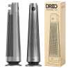 Вентилаторна печка - кула DREO Solaris 718, 2000W, 25 м2, PTC, 5-35°C, 9 режима, 120° осцилация, 8-степенна защита, Таймер, Дистанционно, Сензор за наклон, Сив/графит