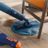 Mop electric Philips OneUp 3000 XV3101/01, 50 min, 50 m², 312/270 ml, Cap rotativ la 360°, Indicator LED, Incarcare USB-C, Albastru