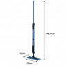 Philips OneUp 3000 XV3101/01 elektromos felmosó, 50 perc, 50 m², 312/270 ml, 360°-os fej, LED-jelzőfény, USB-C-s töltés, kék