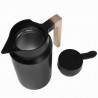 Klausberg KB 7611 Thermos, 2 L, Vacuum Insulation, Double-Walled, Airtight Lid, Stainless Steel, BPA-Free, Black