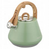 Klausberg KB 9062 Whistling Kettle, 2.5 L, Stainless Steel, Cool-Touch Handle, Induction, Green