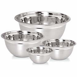Set de 4 boluri inox...