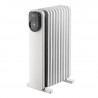 Calorifer cu ulei Midea MHO2009RCPW, 2000 W, 20 m², 9 elementi, 3 trepte, Afisa LED, Timer, Alb