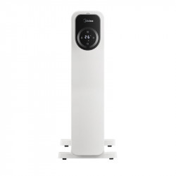 Midea MHO2009RCPW olajradiátor, 2000 W, 20 m², 9 borda, 3 fokozat, LED-kijelző, időzítő, fehér