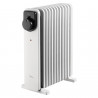 Midea MHO2311MCPW Oil-Filled Radiator, 2300W, 20 m², 11 fins, 3 settings, Manual Thermostat, Timer, White