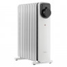 Θερμαντικό σώμα με λάδι Midea MHO2311MCPW, 2300 W, 20 м2, 11 πτερύγια, 3 βαθμίδες, χειροκίνητος θερμοστάτης, χρονοδιακόπτης, λευκό
