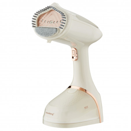 Klausberg KB 9078 Steam Iron, 1500 W, 400 ml, Vertical Ironing, Ceramic Soleplate, Beige