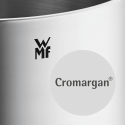 Set de oale WMF Quality One 3201112133, 9 piese, Otel inoxidabil Cromargan, Cuptor pana la 250°C, Baza TransTherm, Toate plitele inclusiv inductie, Argintiu