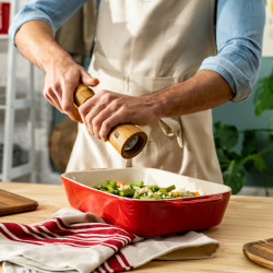 Σετ 3 κεραμικών ταψιών Staub 40508-171-0, -20 °C έως 300 °C, εμαγιέ επίστρωση, κόκκινο